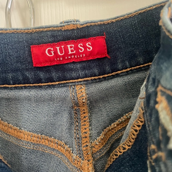 Guess Blue Denim Skirt - Picture 4 of 14